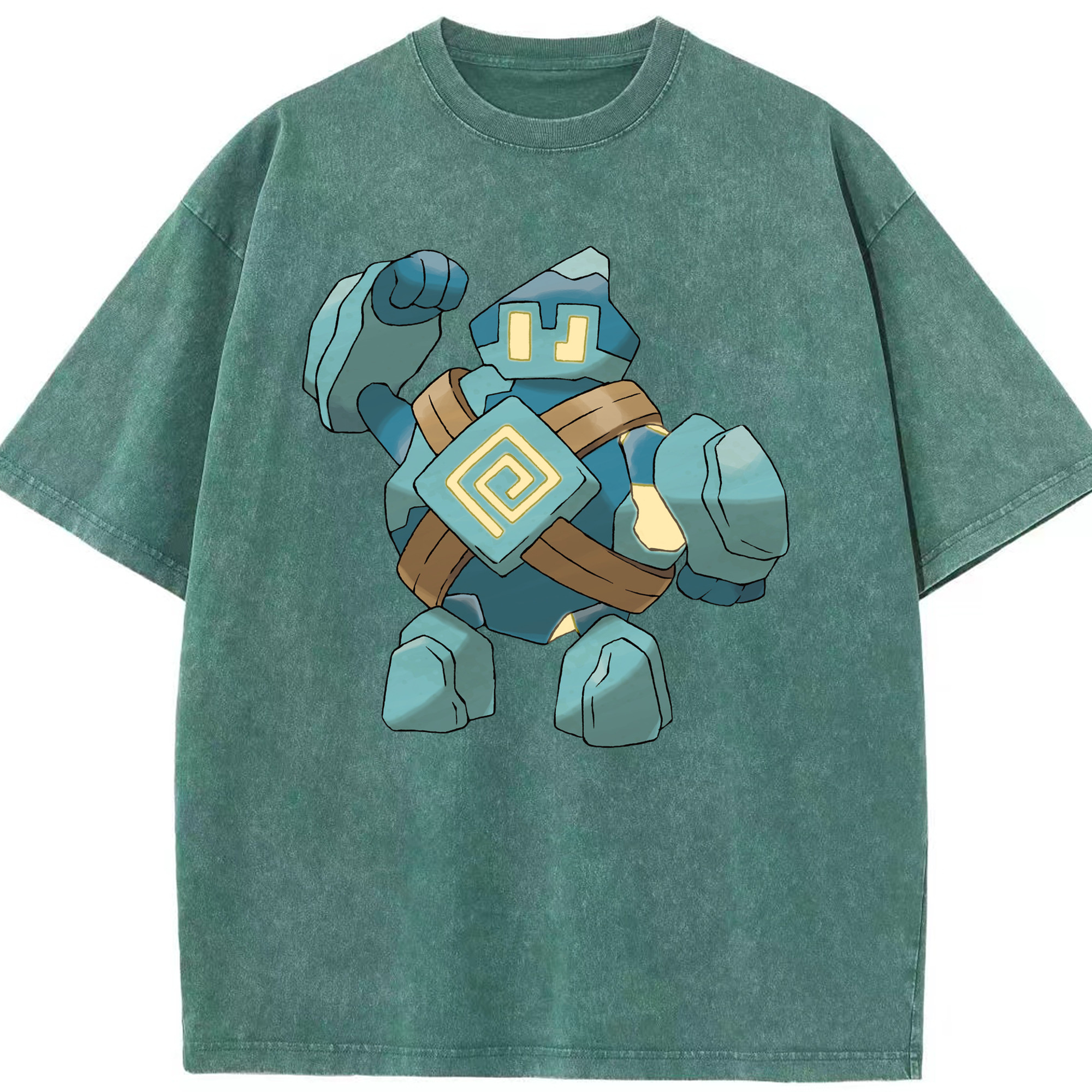 （画像用） ポケットモンスター Pokémon 綿100% ヴィンテージ風 半袖Tシャツ（フロントプリント）